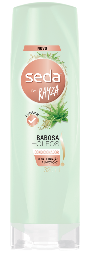 Condicionador Seda Babosa + Óleos By Rayza Nicácio 